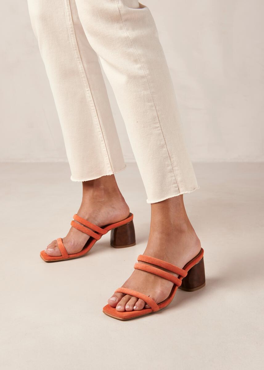 INDIANA HEEL SANDAL POMELO