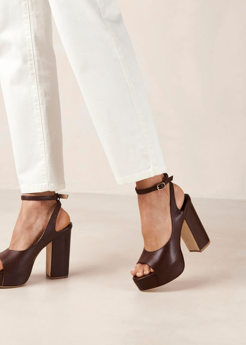 SADIE PEEP TOE HEEL