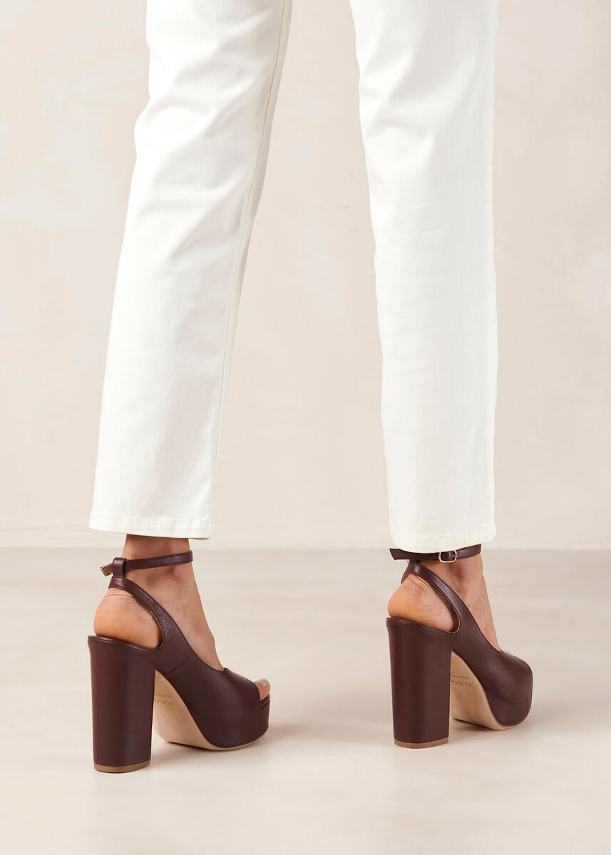 SADIE PEEP TOE HEEL