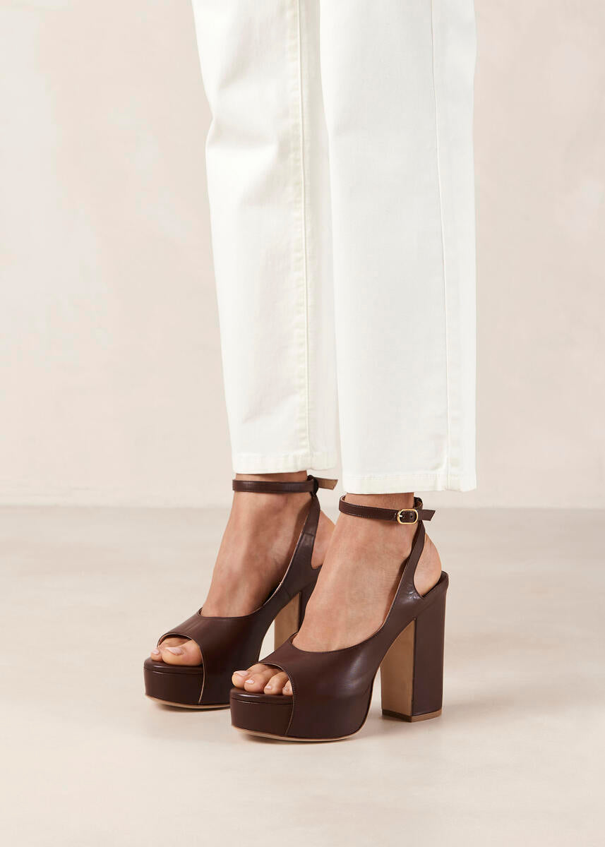 SADIE PEEP TOE HEEL