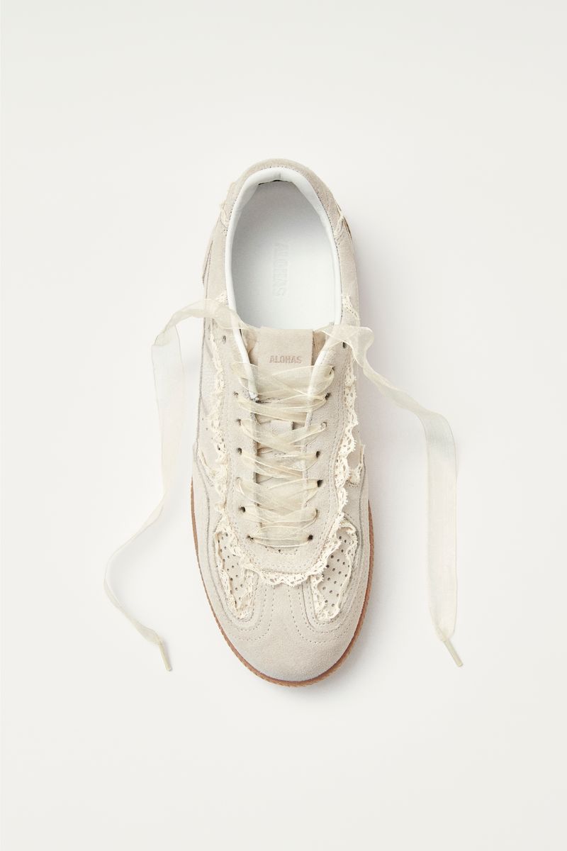 CROCHET LEATHER SNEEKERS
