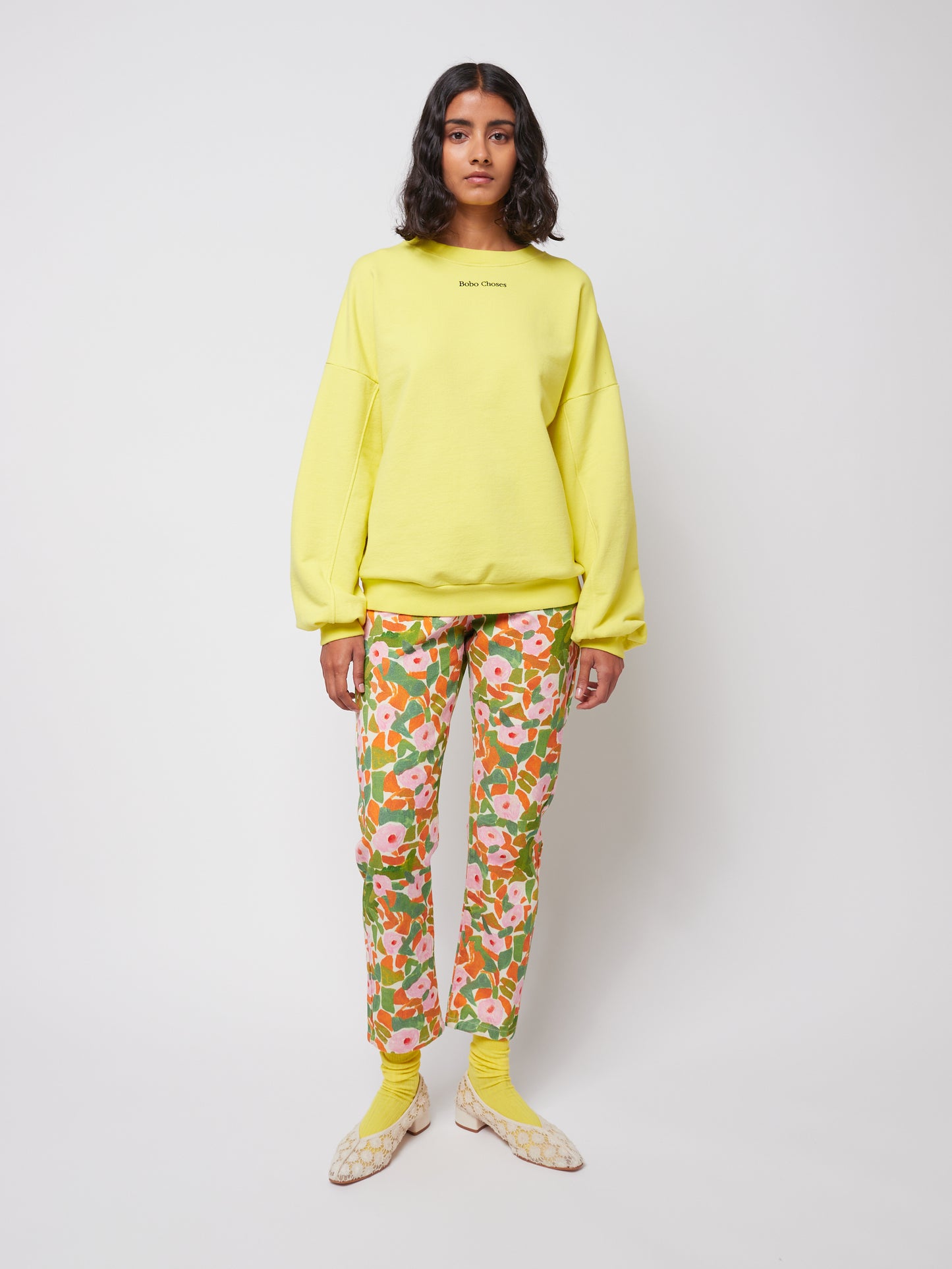 FLORAL JEANS