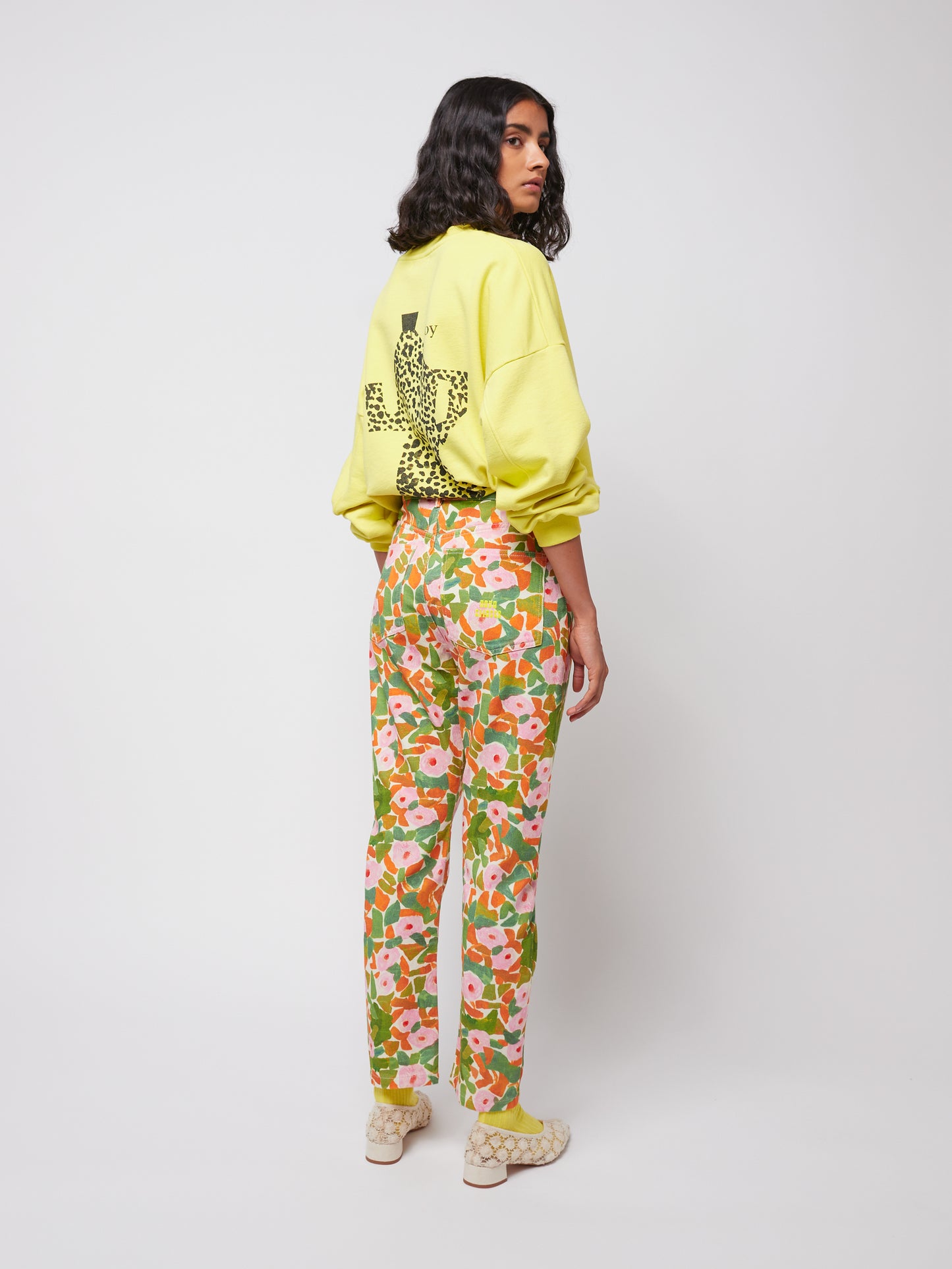 FLORAL JEANS