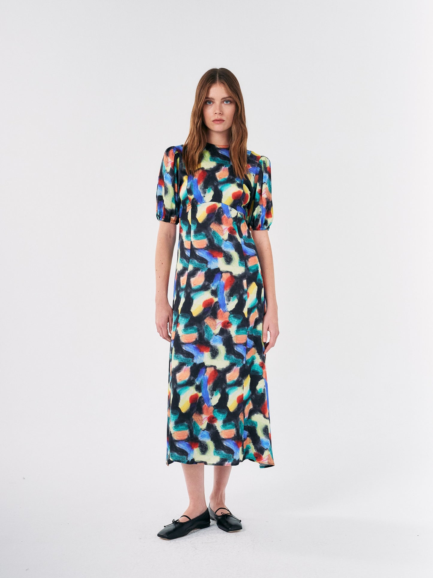 FANTASY WORLD PRINTED DRESS