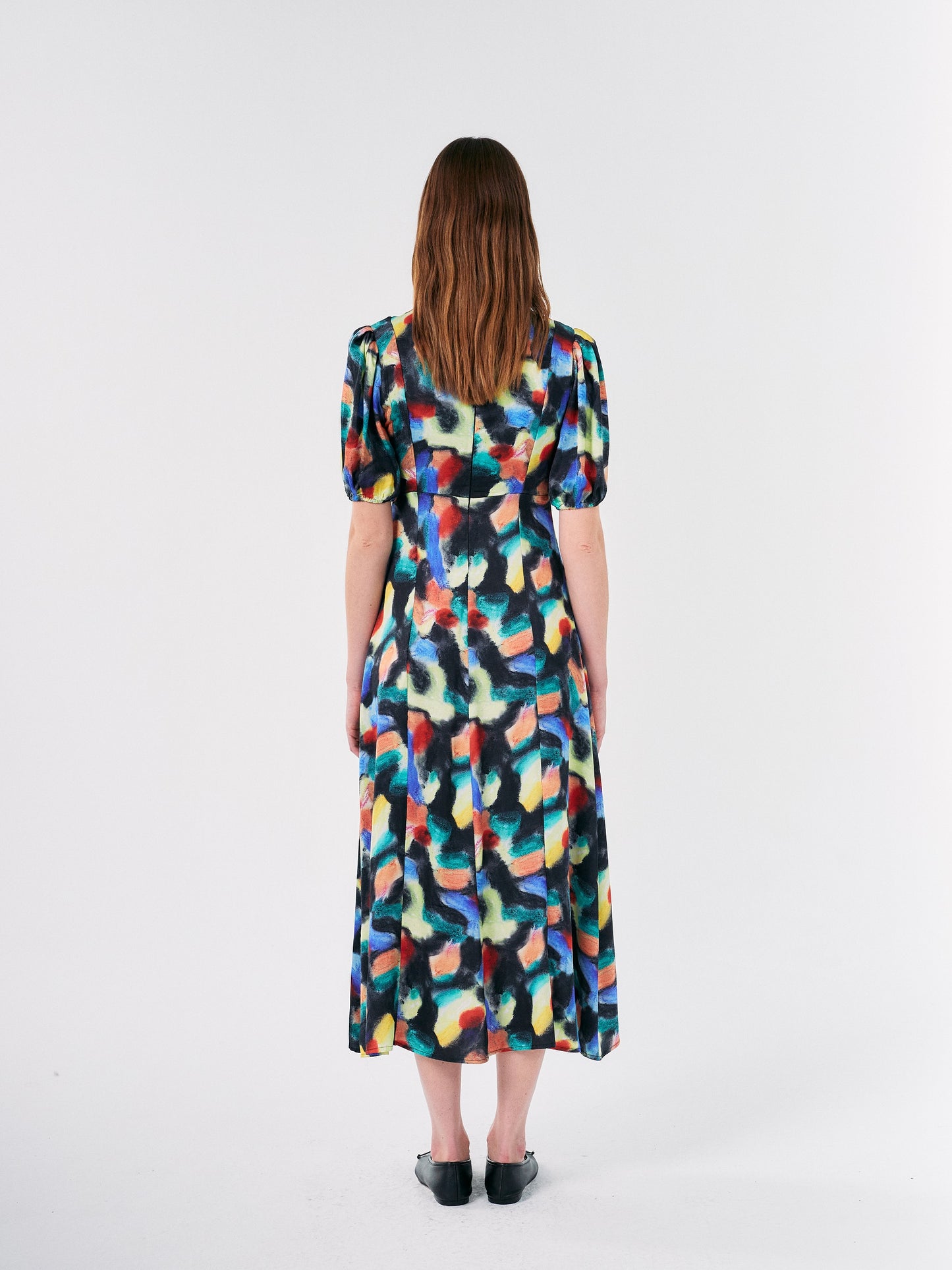 FANTASY WORLD PRINTED DRESS