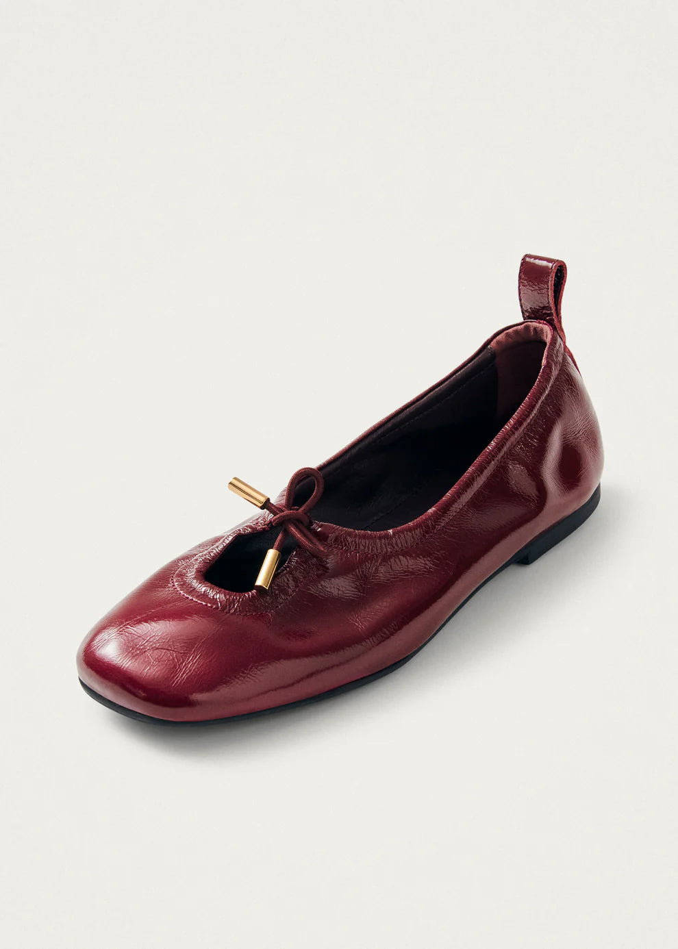 ROSALIND PATENT BURGUNDY