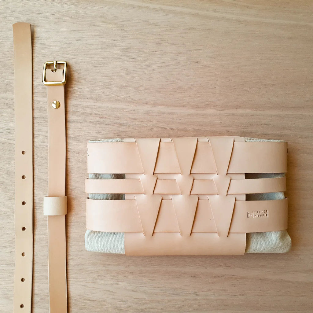 NERJA POUCH ECRU