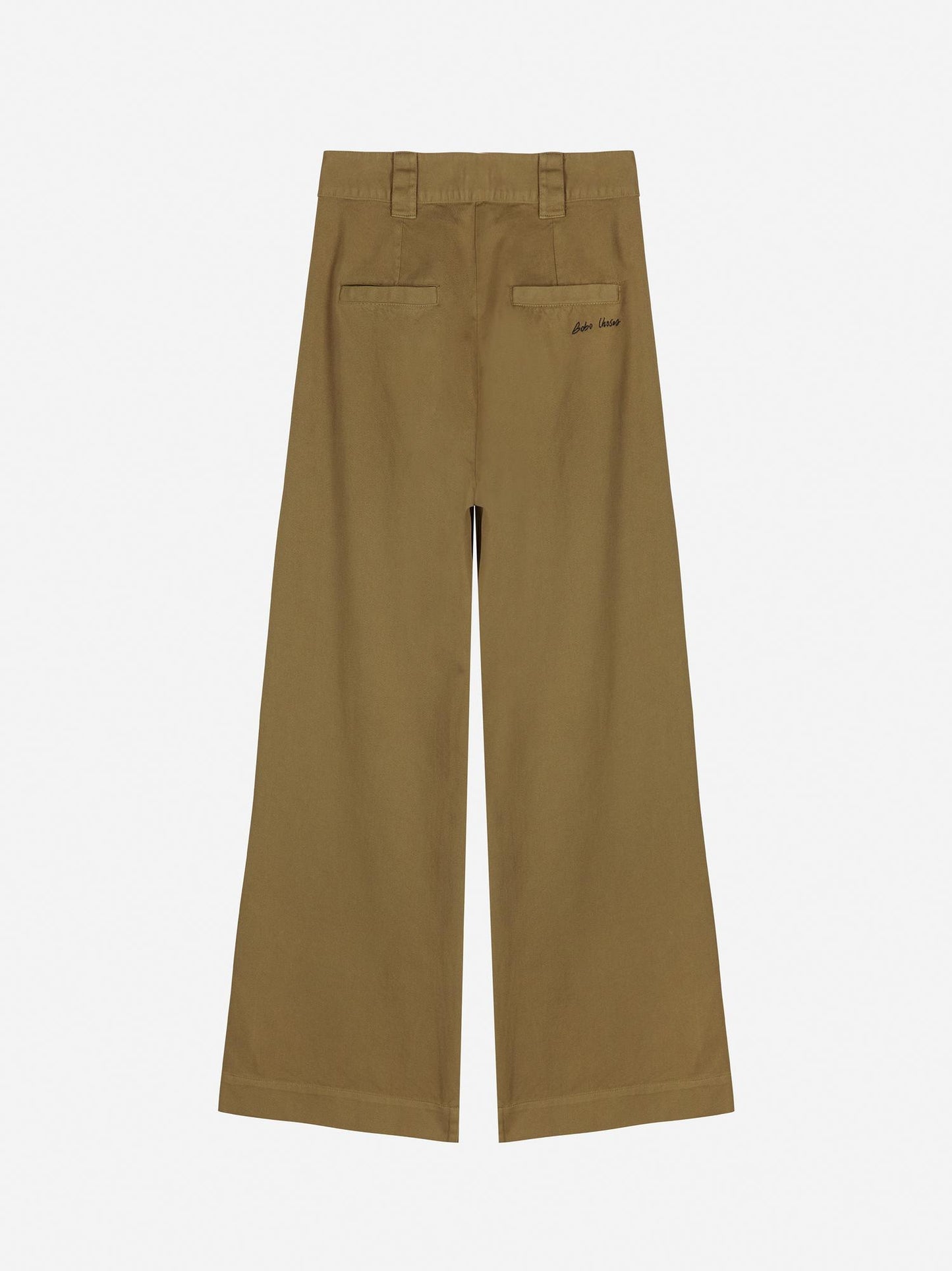 PLEATED WIDE LEG PANTS