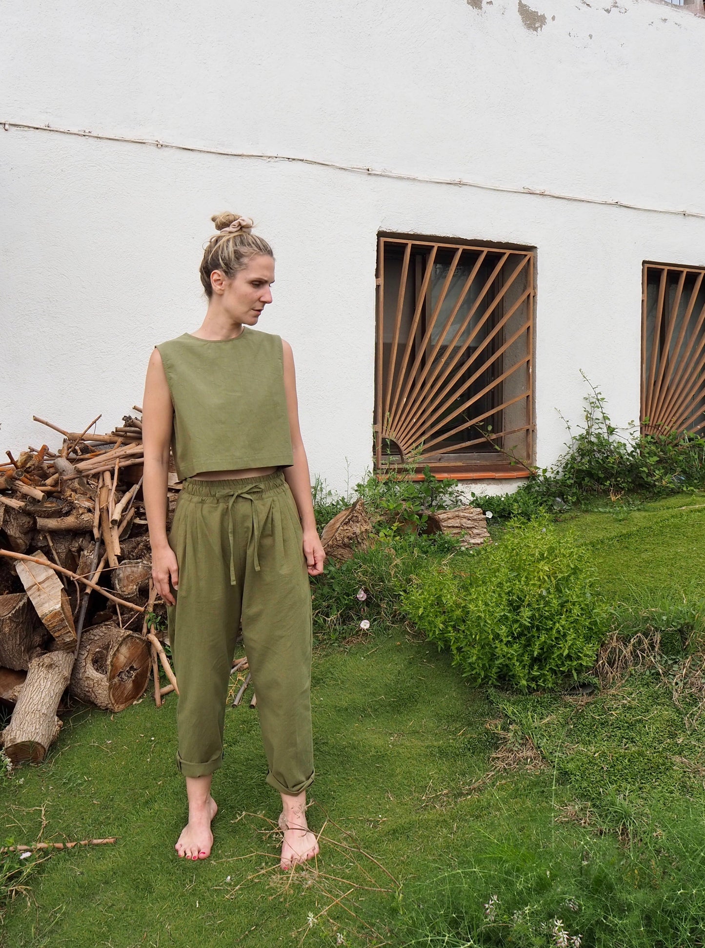 JAPO PANTS OLIVE