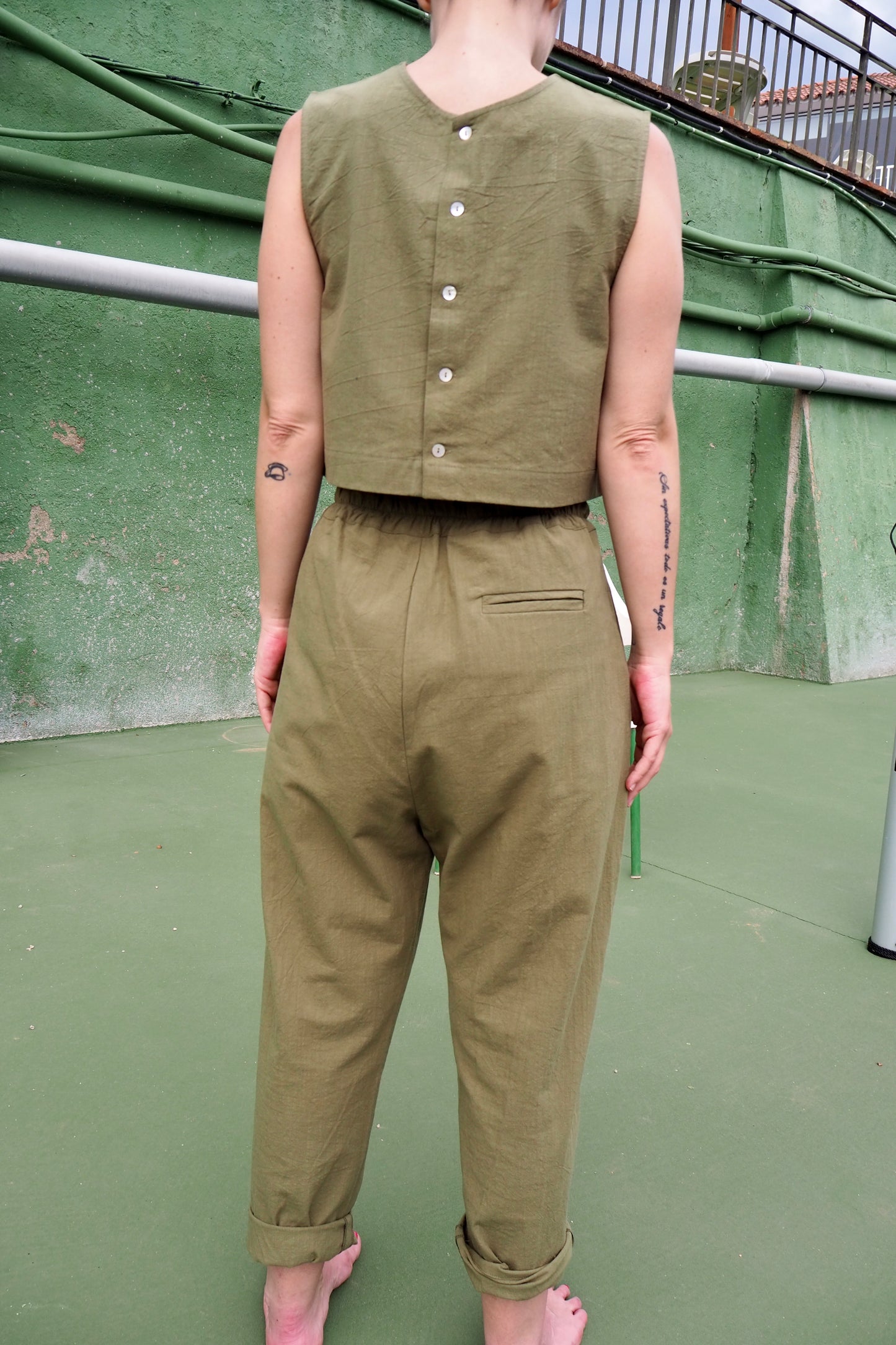 JAPO PANTS OLIVE