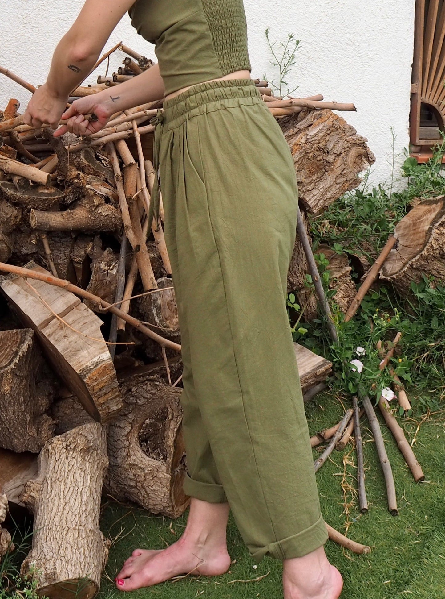 JAPO PANTS OLIVE
