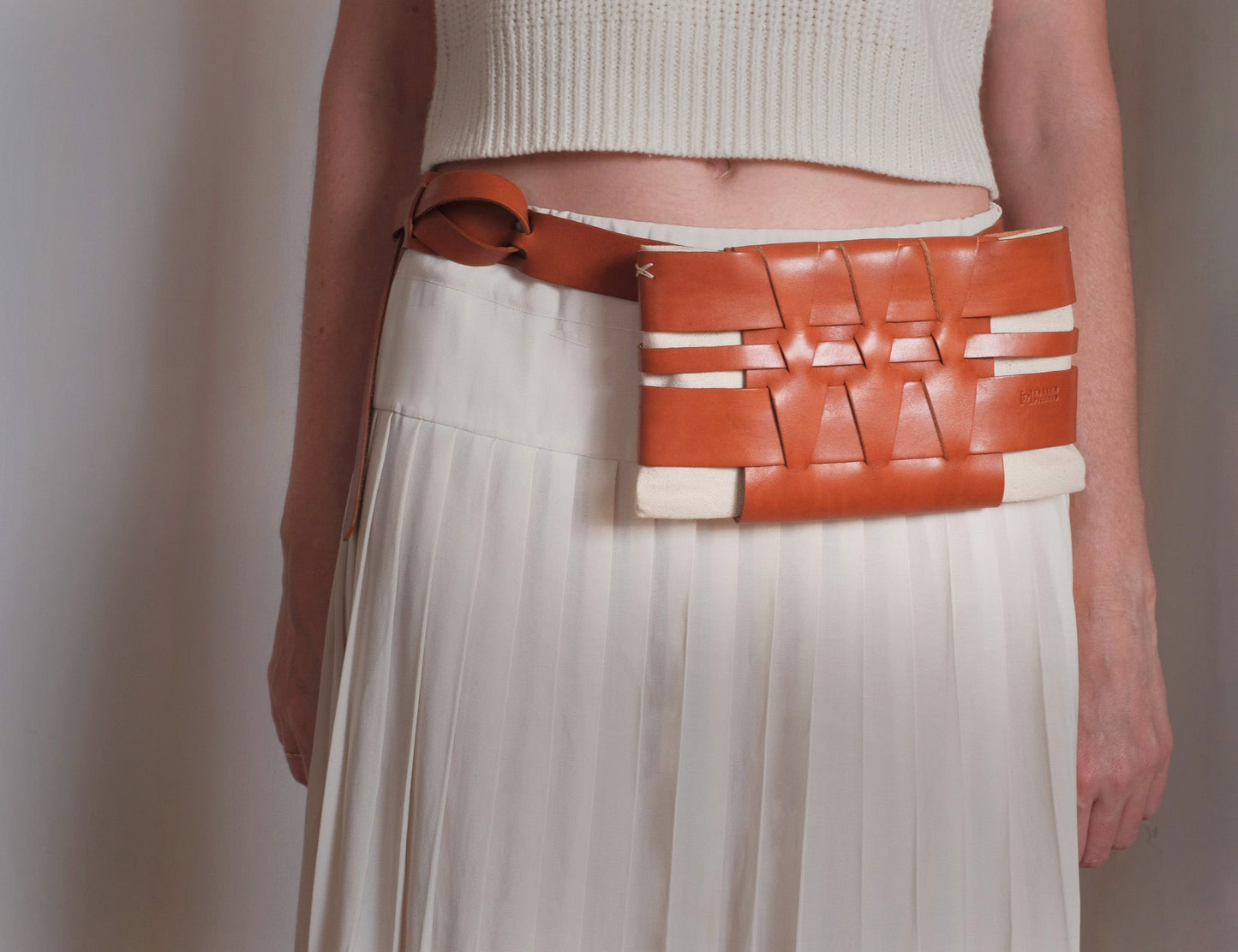 NERJA POUCH ECRU