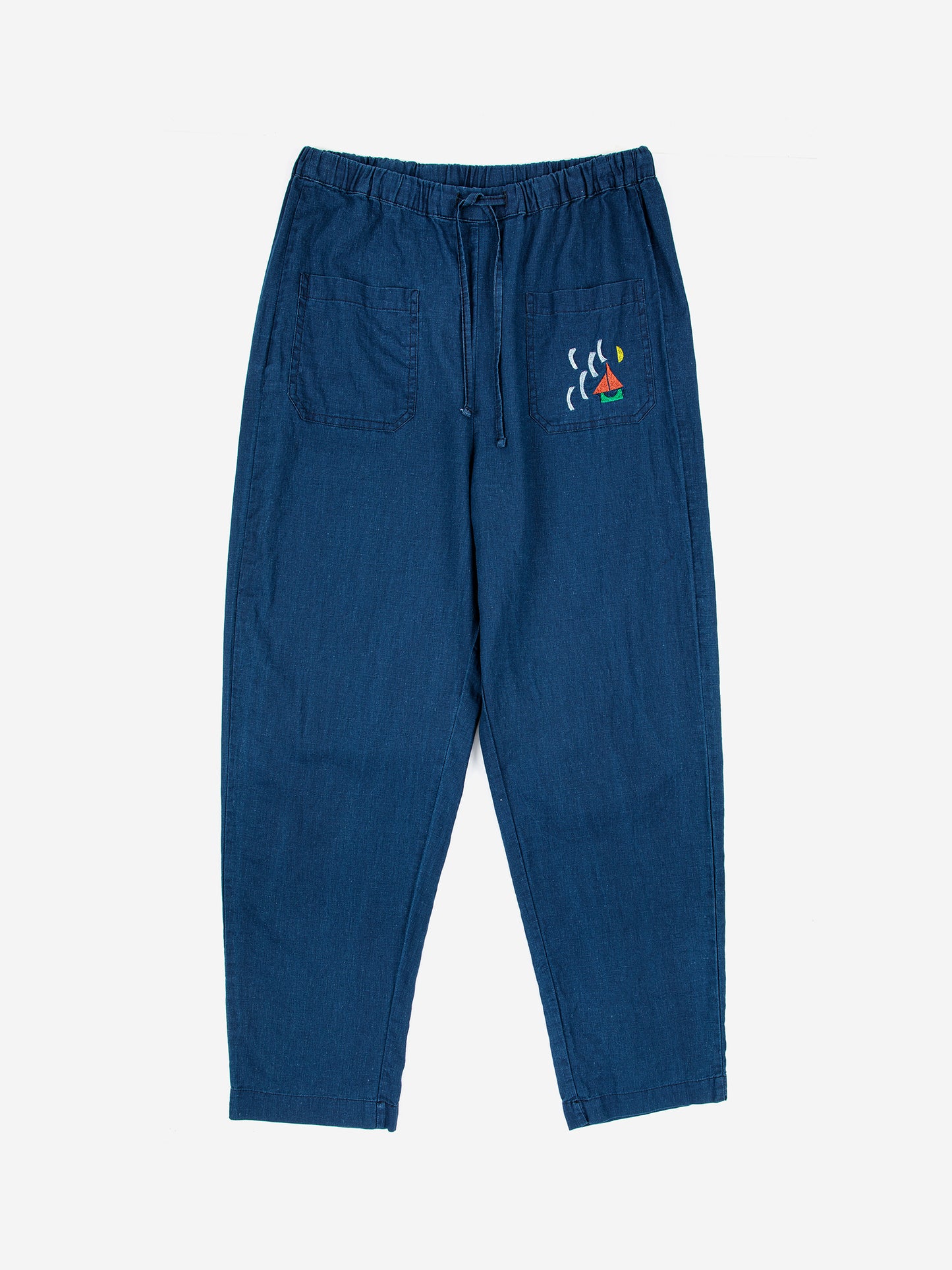 INDIGO LOOSE PANTS