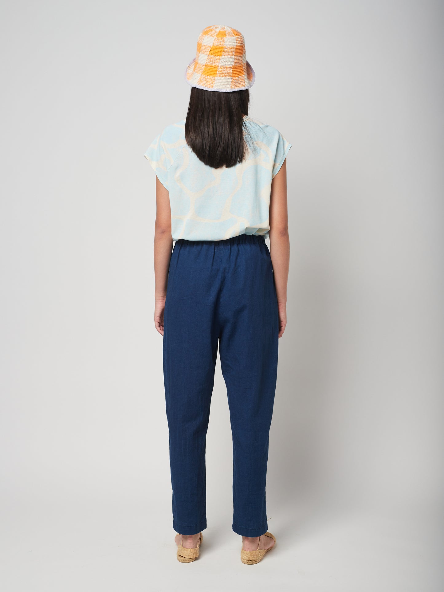 INDIGO LOOSE PANTS