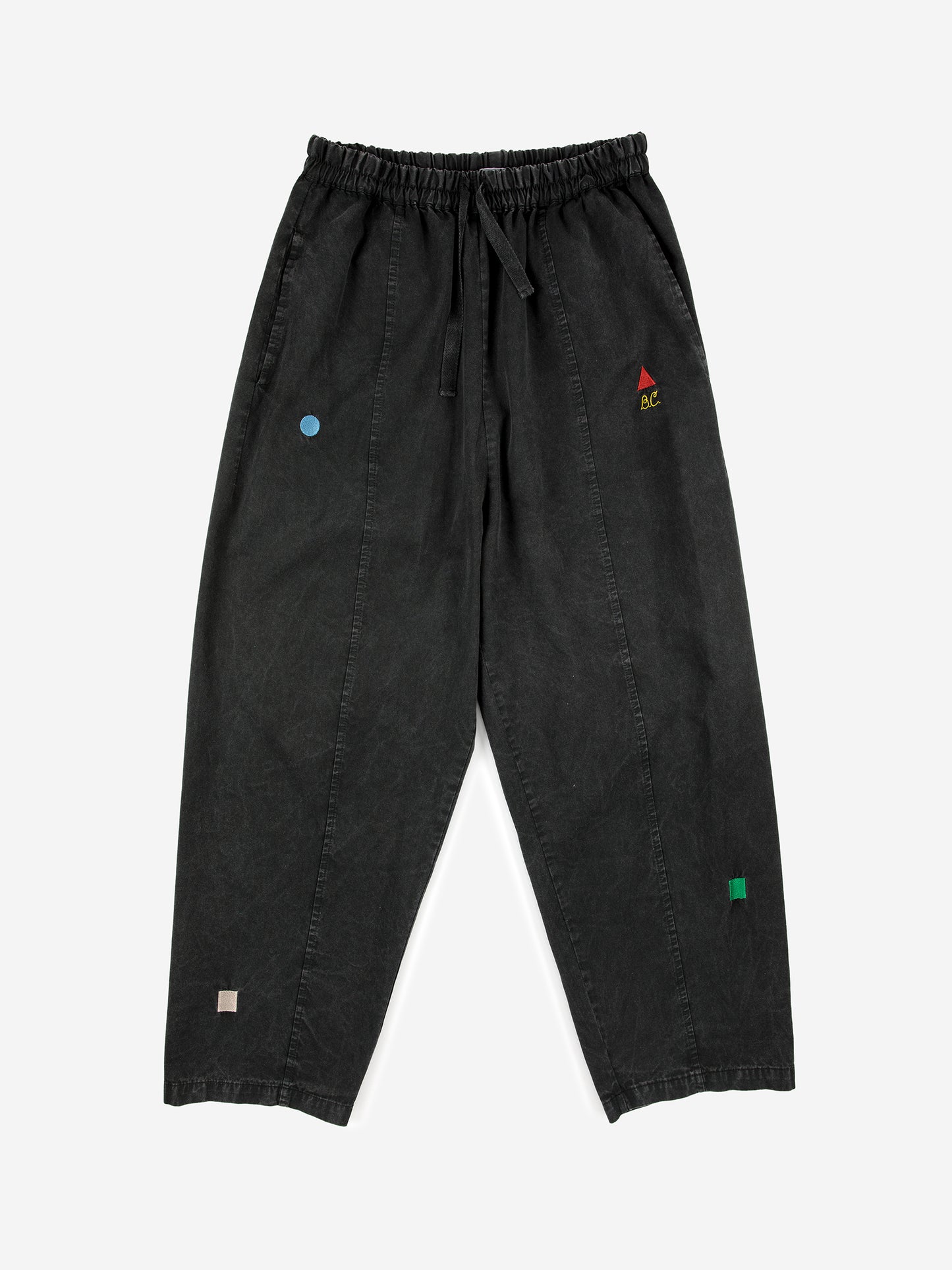 GEOMETRIC ORGANIC COTTON PANTS
