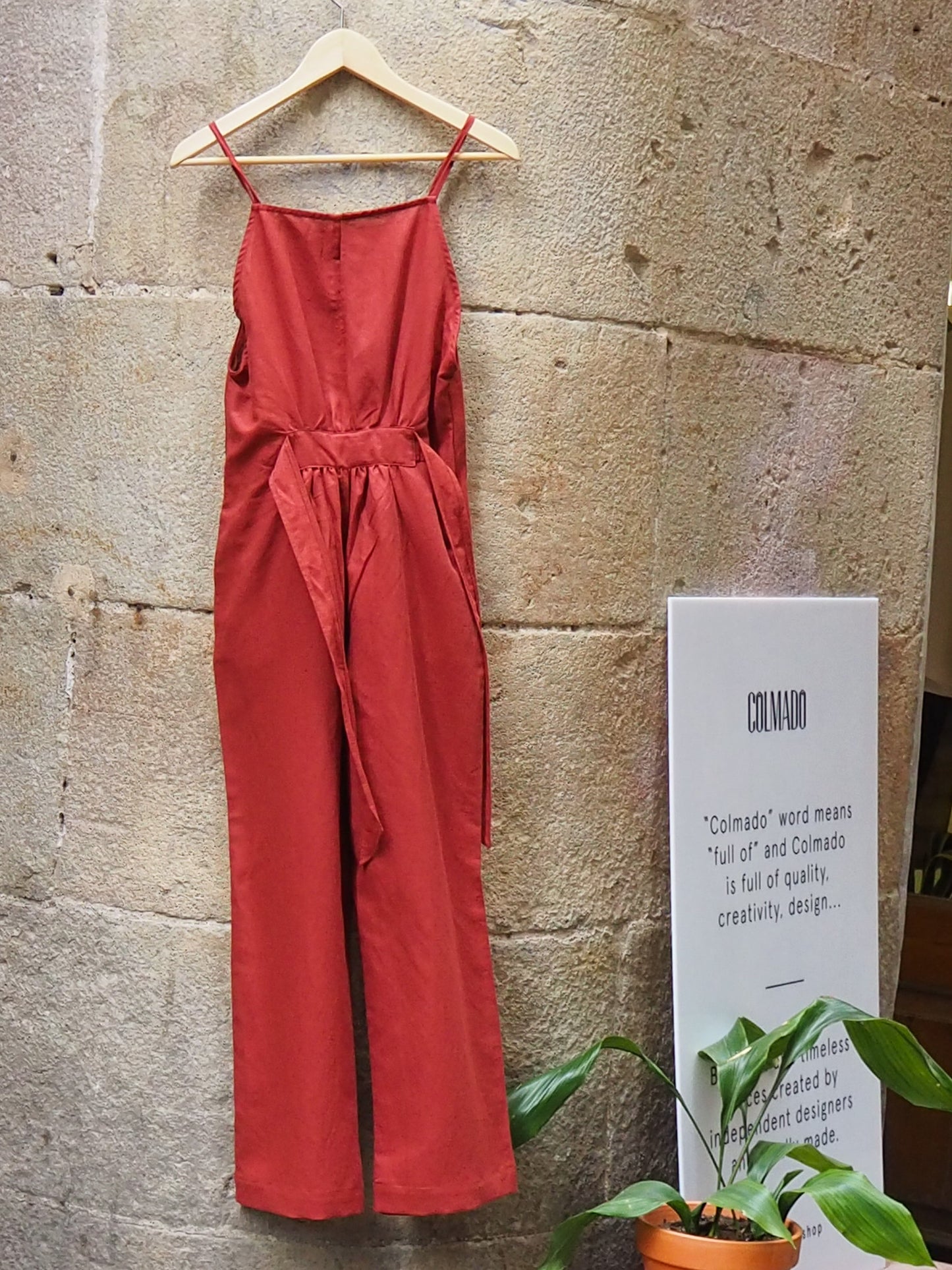 MARGA LINEN BLEND JUMPSUIT