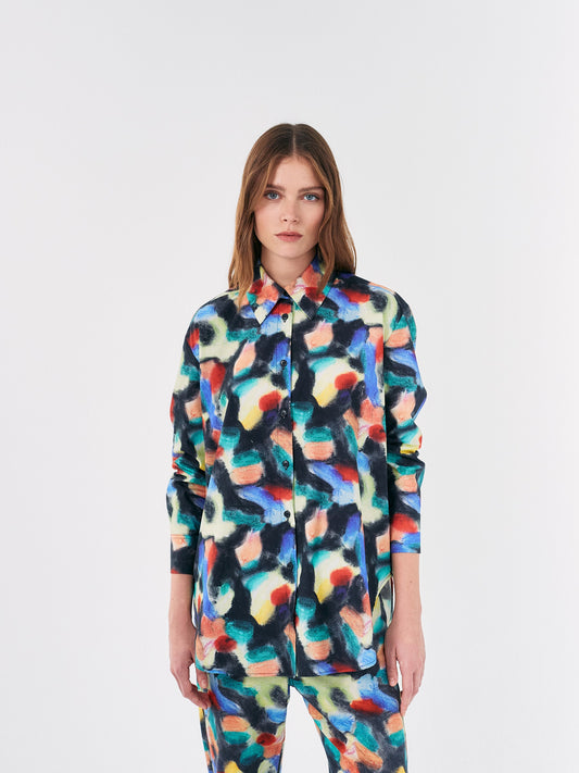 FANTASY WORLD PRINTED LONG SHIRT