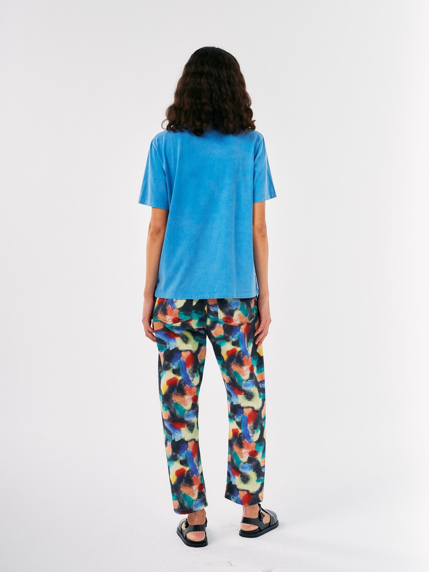 FANTASY WORLD PRINTED TAPERED PANTS