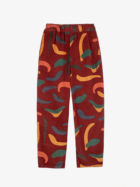 BRUSHSTROKES COCOON PANTS