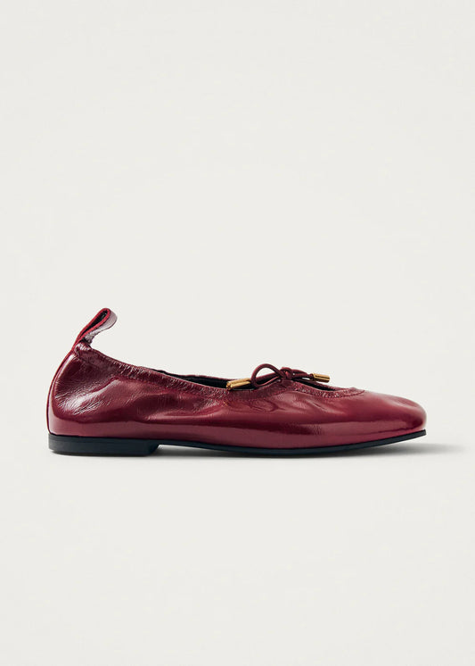 ROSALIND PATENT BURGUNDY