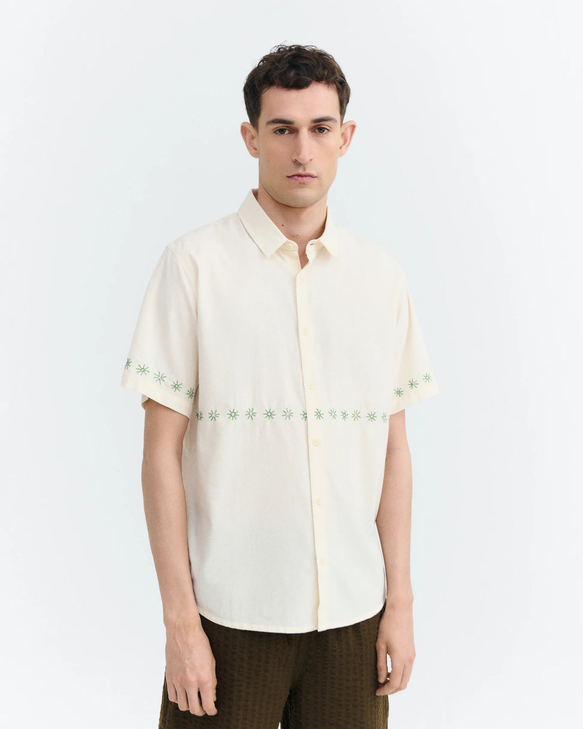 TOM GREEN EMBROIDERY SHIRT