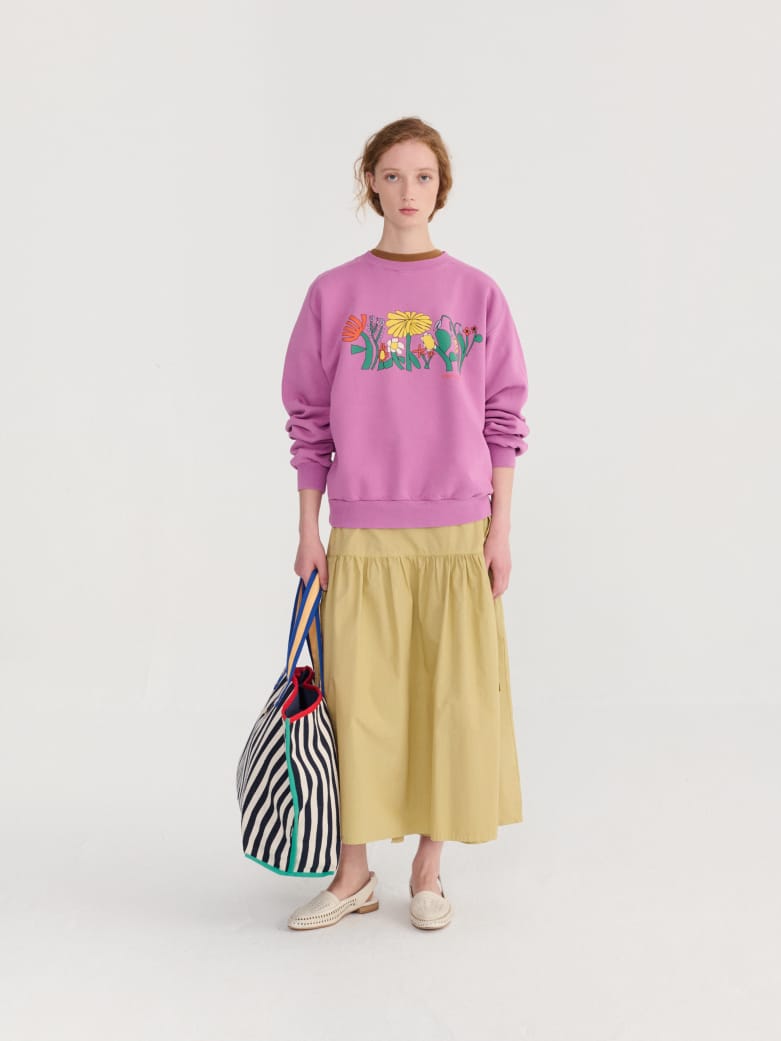 Color Herbalist relaxed sweatshirt
