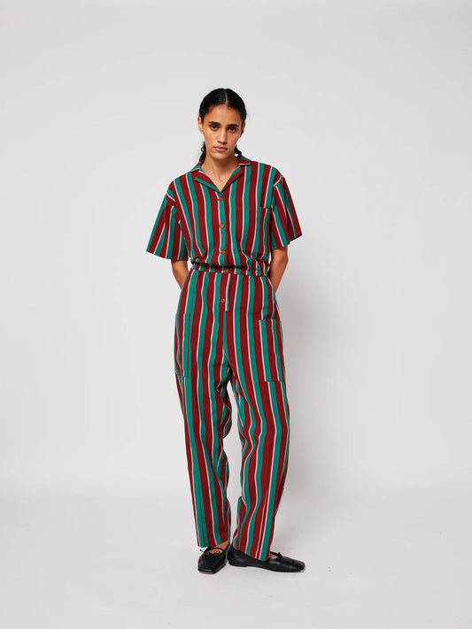 Multicolor stripes jumpsuit